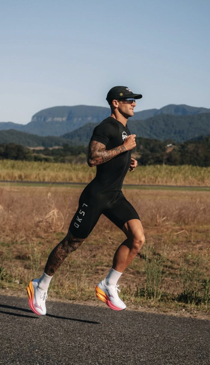 Corrida ao ar livre em treino de resistência